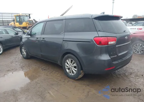 2015 Kia Sedona Lx из США, поврежденный, VIN KNDMB5C17F6075734